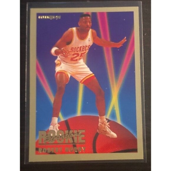 1993-94 Fleer ROBERT HORRY Rookie Sensations #9 Rockets - Picture 1 of 2